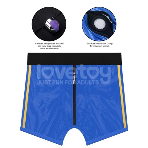 Chic Strap-On shorts (36 - 39 inch waist) Blue Chic Strap-On shorts (36 - 39 inch waist) Blue
