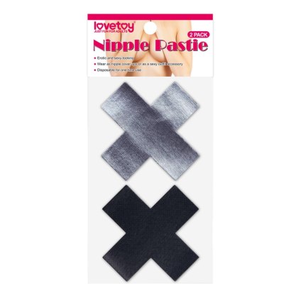 Lovetoy - Nasutniki- Cross Pattern Nipple Pasties (2 Pack)