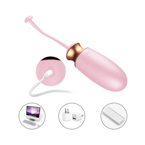 Jajko/wibr-Vibrating Silicone Love EGG USB 10 Function / Heating / Voice Control Jajko/wibr-Vibrating Silicone Love EGG USB 10 Function / Heating / Voice Control