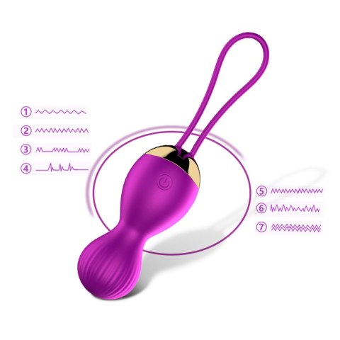 Kulki-Vibrating Silicone Kegel Balls USB 7 Function Kulki-Vibrating Silicone Kegel Balls USB 7 Function