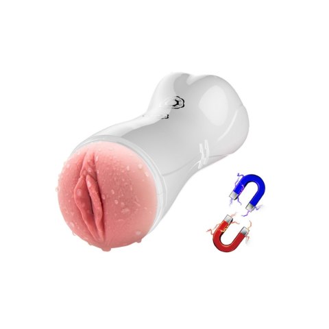Masturbator - B - Series - Vibrating and Flashing Masturbation Cup USB 7+7 Function / Talk Mode (White) Masturbator - B - Series - Vibrating and Flashing Masturbation Cup USB 7+7 Function / Talk Mode (White)
