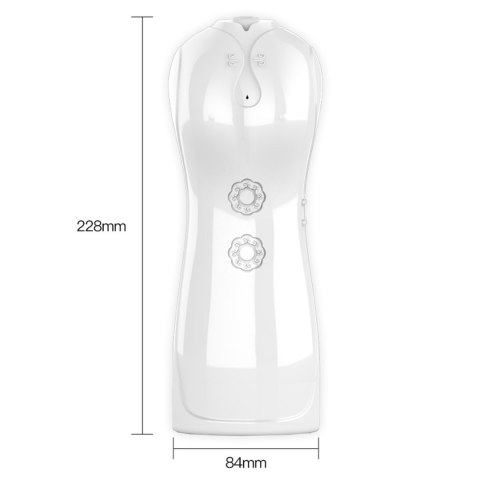 Masturbator - B - Series - Vibrating and Flashing Masturbation Cup USB 7+7 Function / Talk Mode (White) Masturbator - B - Series - Vibrating and Flashing Masturbation Cup USB 7+7 Function / Talk Mode (White)
