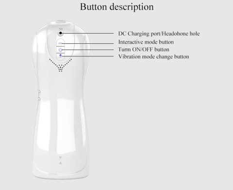 Masturbator - B - Series - Vibrating and Flashing Masturbation Cup USB 7+7 Function / Talk Mode (White) Masturbator - B - Series - Vibrating and Flashing Masturbation Cup USB 7+7 Function / Talk Mode (White)