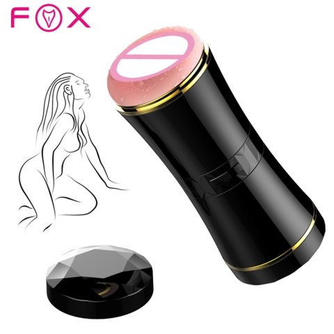 Masturbator-Masturbation Cup - Double Ends Masturbator-Masturbation Cup - Double Ends