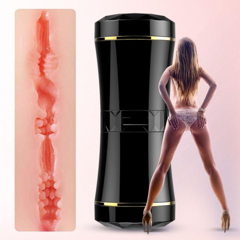 Masturbator-Masturbation Cup - Double Ends Masturbator-Masturbation Cup - Double Ends