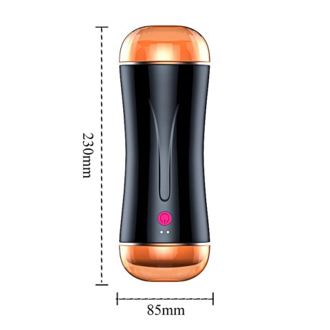 Masturbator-Vibrating Masturbation Cup USB 10 function + Interactive Function / Double Ends Masturbator-Vibrating Masturbation Cup USB 10 function + Interactive Function / Double Ends