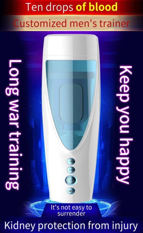 Masturbator-Vibrating, Rotating and Flashing Masturbation USB 10+10 Function / Talk Mode Masturbator-Vibrating, Rotating and Flashing Masturbation USB 10+10 Function / Talk Mode