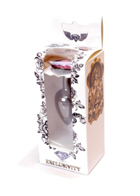 Plug-Jewellery Dark Silver PLUG- Rose Plug-Jewellery Dark Silver PLUG- Rose