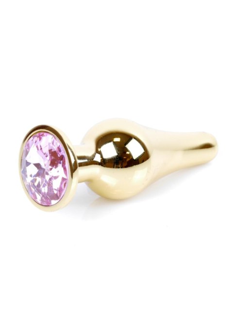 Plug-Jewellery Gold BUTT PLUG- Rose Plug-Jewellery Gold BUTT PLUG- Rose