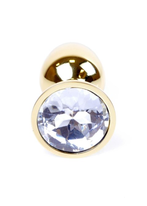 Plug-Jewellery Gold PLUG- Clear Plug-Jewellery Gold PLUG- Clear