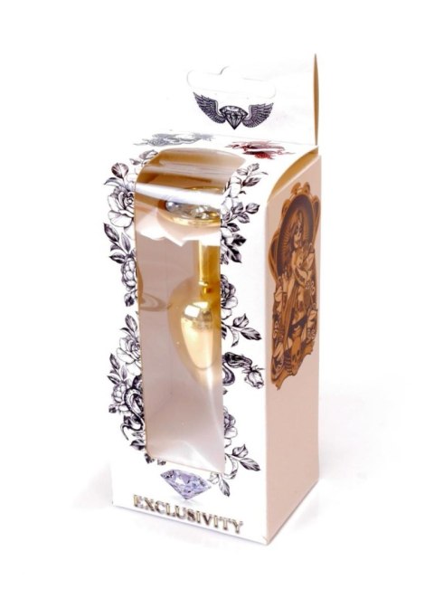 Plug-Jewellery Gold PLUG- Clear Plug-Jewellery Gold PLUG- Clear