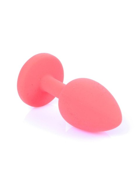 Plug-Jewellery Red Silicon PLUG Small- Blue Diamond Plug-Jewellery Red Silicon PLUG Small- Blue Diamond