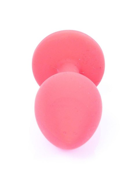 Plug-Jewellery Red Silicon PLUG Small- Blue Diamond Plug-Jewellery Red Silicon PLUG Small- Blue Diamond