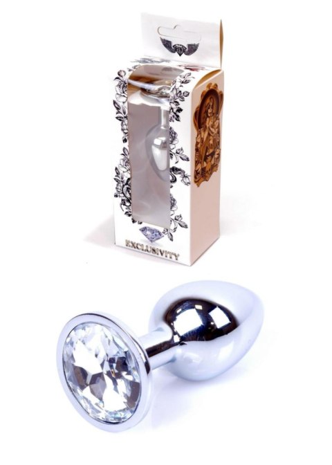 Plug-Jewellery Silver PLUG- Clear Plug-Jewellery Silver PLUG- Clear