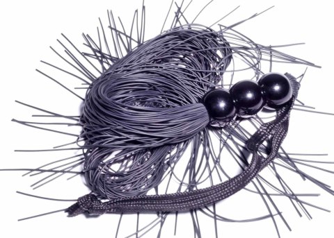 Silicone Whip Black 10"" - Fetish B - Series Silicone Whip Black 10"" - Fetish B - Series
