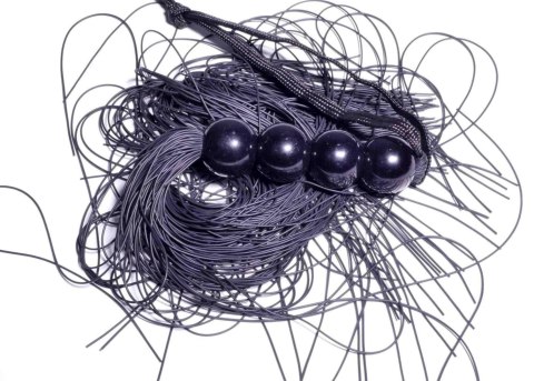 Silicone Whip Black 14"" - Fetish B - Series Silicone Whip Black 14"" - Fetish B - Series