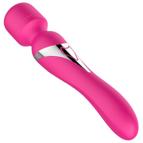 Stymulator - B - Series - Silicone Dual Massager Pulsator USB 7+7 Function (Pink) Stymulator - B - Series - Silicone Dual Massager Pulsator USB 7+7 Function (Pink)