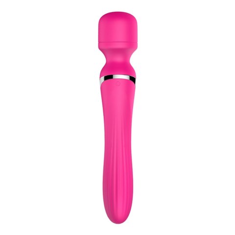 Stymulator - B - Series - Silicone Dual Massager Pulsator USB 7+7 Function (Pink) Stymulator - B - Series - Silicone Dual Massager Pulsator USB 7+7 Function (Pink)