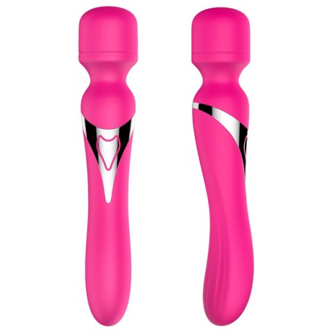 Stymulator - B - Series - Silicone Dual Massager Pulsator USB 7+7 Function (Pink) Stymulator - B - Series - Silicone Dual Massager Pulsator USB 7+7 Function (Pink)
