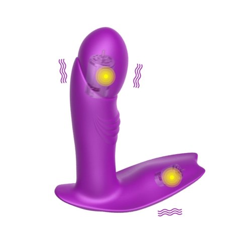 Stymulator - B - Series - Silicone Panty Vibrator USB 7 Function / Heating / Impact function Stymulator - B - Series - Silicone Panty Vibrator USB 7 Function / Heating / Impact function