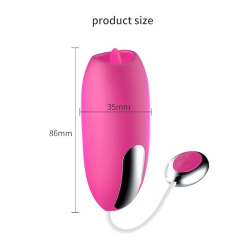 Stymulator-Silicone Clit Massager USB 7 function / Heating Stymulator-Silicone Clit Massager USB 7 function / Heating