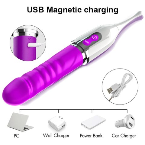 Stymulator- Stimulator clitoris, USB Magnetic charging, 7 Frequency Vibration Stymulator- Stimulator clitoris, USB Magnetic charging, 7 Frequency Vibration