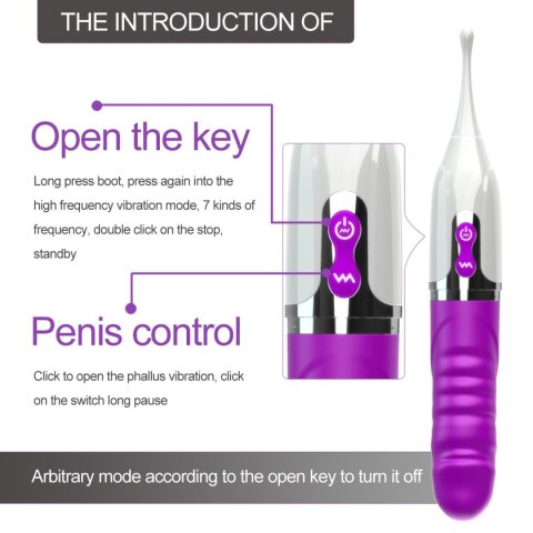 Stymulator- Stimulator clitoris, USB Magnetic charging, 7 Frequency Vibration Stymulator- Stimulator clitoris, USB Magnetic charging, 7 Frequency Vibration