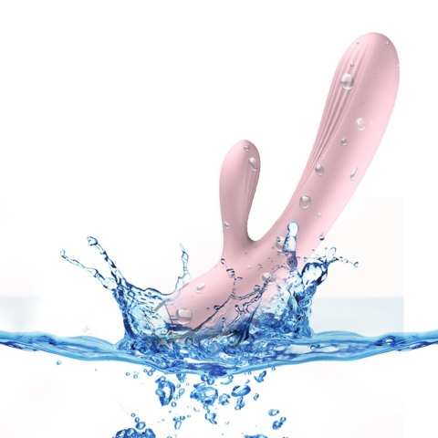 Wibrator- B - Series, Silicone Vibrator Pink USB 10 Function / Heating Wibrator- B - Series, Silicone Vibrator Pink USB 10 Function / Heating