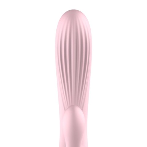 Wibrator- B - Series, Silicone Vibrator Pink USB 10 Function / Heating Wibrator- B - Series, Silicone Vibrator Pink USB 10 Function / Heating