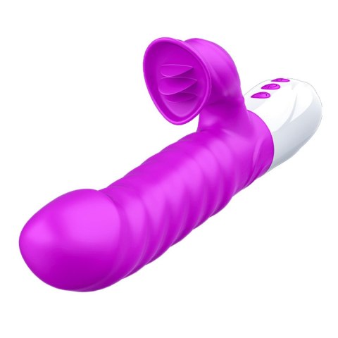 Wibrator-Silicon, Vibrator 7 Function and Heating Mode, PURPLE Wibrator-Silicon, Vibrator 7 Function and Heating Mode, PURPLE