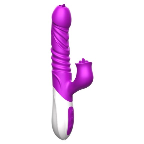 Wibrator-Silicone Vibrator USB 10 Function and Thrusting Function / Heating Wibrator-Silicone Vibrator USB 10 Function and Thrusting Function / Heating