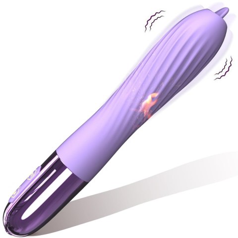 Wibrator-Silicone Vibrator USB, 10 vibration modes, Heating Wibrator-Silicone Vibrator USB, 10 vibration modes, Heating