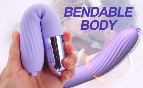 Wibrator-Silicone Vibrator USB, 10 vibration modes, Heating Wibrator-Silicone Vibrator USB, 10 vibration modes, Heating