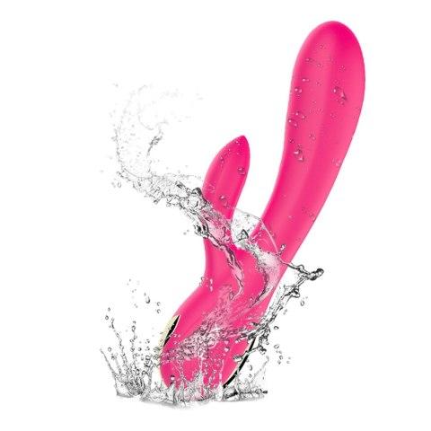 Wibrator-Silicone Vibrator USB 7 Function + Booster / Heating Wibrator-Silicone Vibrator USB 7 Function + Booster / Heating