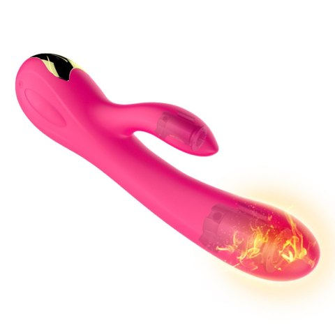 Wibrator-Silicone Vibrator USB 7 Function + Booster / Heating Wibrator-Silicone Vibrator USB 7 Function + Booster / Heating