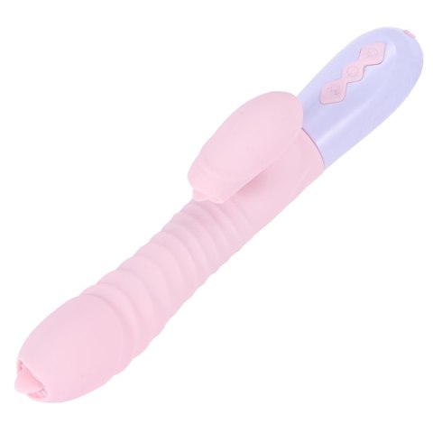 Wibrator-Silicone Vibrator USB 7 Function and Thrusting Function / Heating, pink Wibrator-Silicone Vibrator USB 7 Function and Thrusting Function / Heating, pink