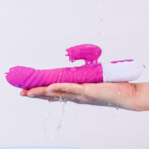 Wibrator-Silicone Vibrator USB 7 Function and Thrusting Function / Heating, purple Wibrator-Silicone Vibrator USB 7 Function and Thrusting Function / Heating, purple