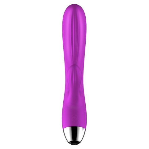 Wibrator-Silicone Vibrator and Pulsator Purple USB 7+7 Function / Heating Wibrator-Silicone Vibrator and Pulsator Purple USB 7+7 Function / Heating