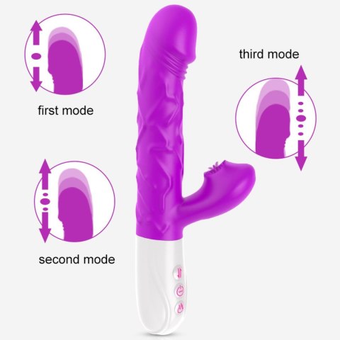 Wibrator- SiliconeTongue Vibrator, USB 10 Function Wibrator- SiliconeTongue Vibrator, USB 10 Function