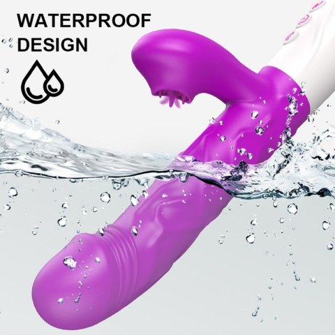 Wibrator- SiliconeTongue Vibrator, USB 10 Function Wibrator- SiliconeTongue Vibrator, USB 10 Function