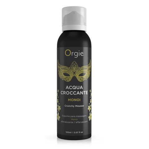 Orgie - Pianka do masażu - Acqua Croccante Crunchy Mousse Monoi 150 ml Orgie - Pianka do masażu - Acqua Croccante Crunchy Mousse Monoi 150 ml