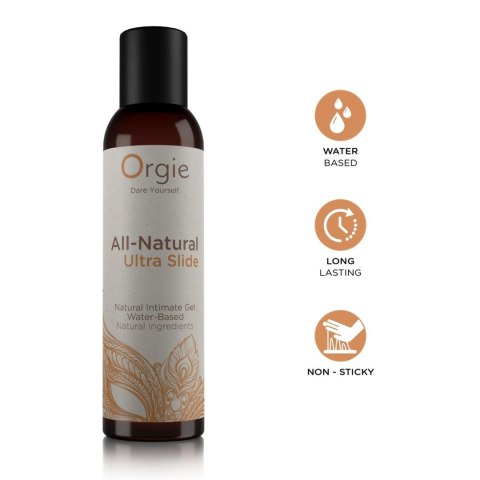 Orgie - Żel na bazie wody - All-Natural Ultra Slide 150 ml Orgie - Żel na bazie wody - All-Natural Ultra Slide 150 ml