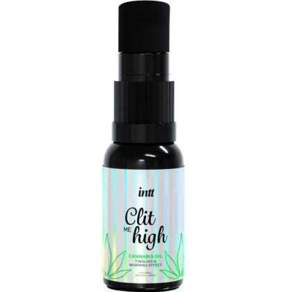 Intt - Żel pobudzający łechtaczkę - CLIT ME HIGH CANNABIS OIL, arousal spray for the clitoris - 15 ml