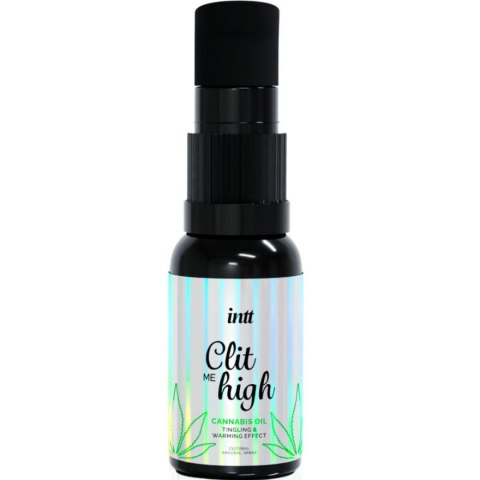 Intt - Żel pobudzający łechtaczkę - CLIT ME HIGH CANNABIS OIL, arousal spray for the clitoris - 15 ml