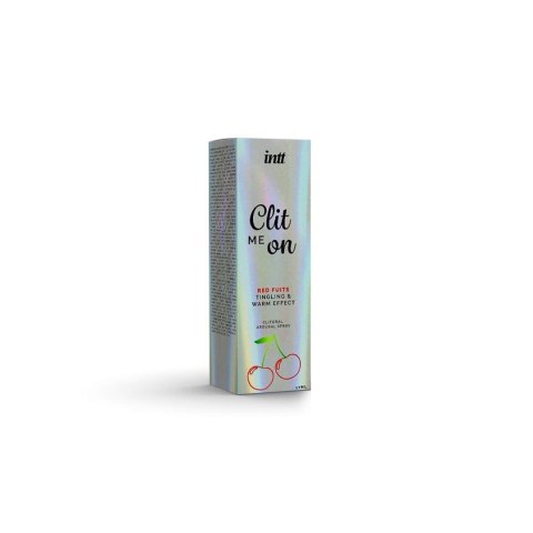 Intt - Spray do stymulacji łecztaczki - CLIT ME ON RED FRUITS, arousal spray for the clitoris - 12 ml Intt - Spray do stymulacji łecztaczki - CLIT ME ON RED FRUITS, arousal spray for the clitoris - 12 ml