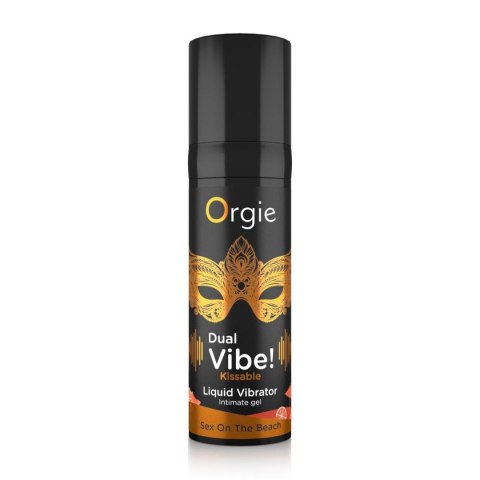 DUAL VIBE! SEX ON THE BEACH KISSABLE LIQUID VIBRATOR - 15 ML DUAL VIBE! SEX ON THE BEACH KISSABLE LIQUID VIBRATOR - 15 ML