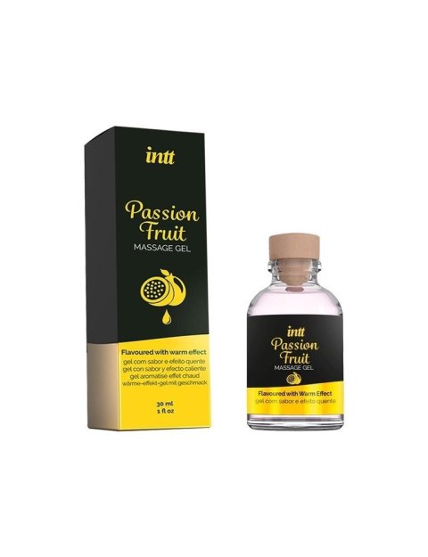 Intt - Rozgrzewający żel do masażu - Massage Gel Passion Fruit 30 ml Intt - Rozgrzewający żel do masażu - Massage Gel Passion Fruit 30 ml