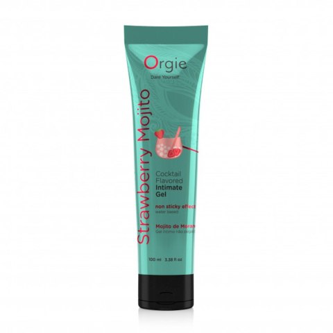 Orgie - Żel smakowy - Cocktail Strawberry Mojito - 100ml Orgie - Żel smakowy - Cocktail Strawberry Mojito - 100ml