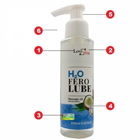 LoveStim - Lubrykant na bazie wody - H2O FERO LUBE 100ml LoveStim - Lubrykant na bazie wody - H2O FERO LUBE 100ml