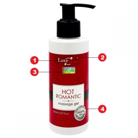 LoveStim - Rozgrzewający olejek do masażu - HOT ROMANTIC 150 ml LoveStim - Rozgrzewający olejek do masażu - HOT ROMANTIC 150 ml